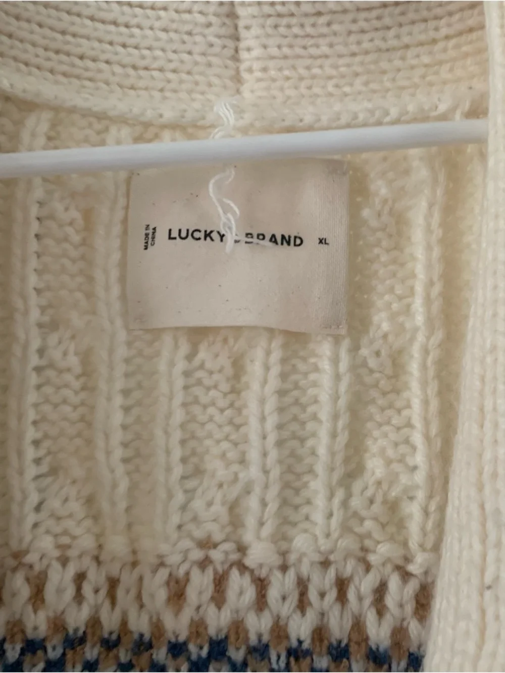 Lucky Brand Heavy Knit Cardigan - Picture 4 of 10